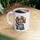 Thumbnail: Cavalier King Charles Dog Dad Ceramic Mug 11oz - dishwasher safe 