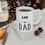 Thumbnail: Black Labrador Dog Dad Ceramic Mug 11oz - dishwasher safe - gift for dog lovers