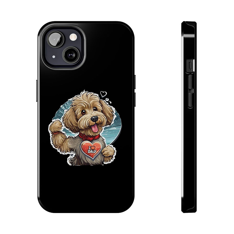 Doodle Dad Iphone Phone Cases
