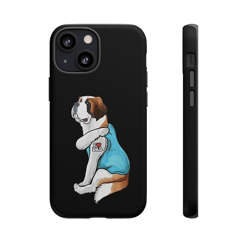 Thumbnail: St Bernard Dad Iphone Case 