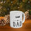 Thumbnail: Black Labrador Dog Dad Ceramic Mug 11oz - dishwasher safe - gift for dog lovers