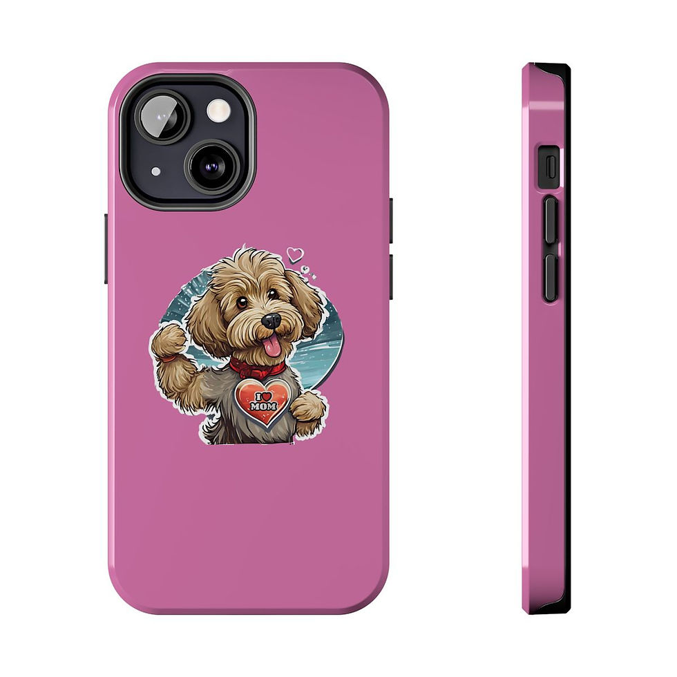 Thumbnail: Doodle Mom Iphone Phone Cases