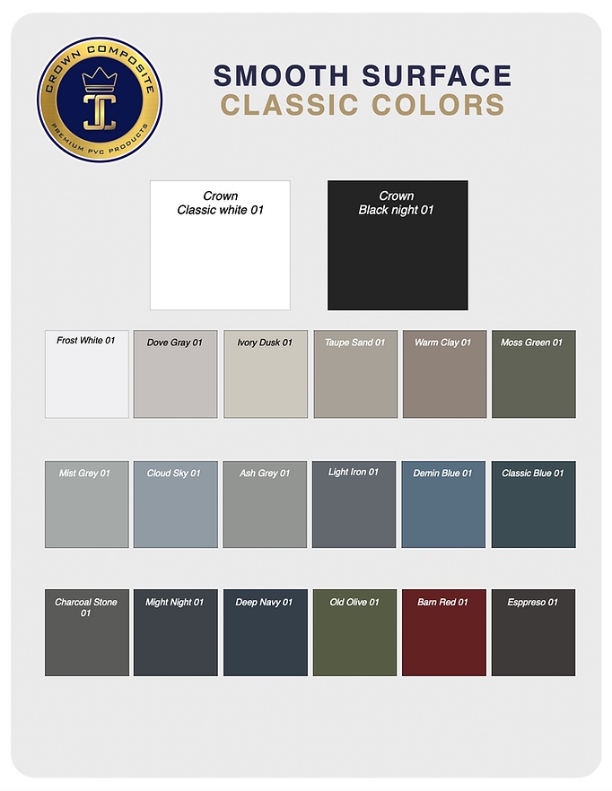 Crown Smooth solid colors