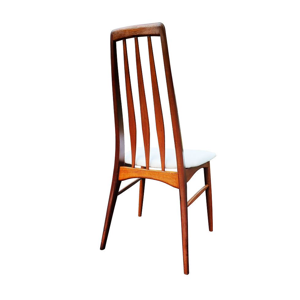 Thumbnail: A Danish - mid-century modern Eva chairs by Niels Koefoed (A pair available)