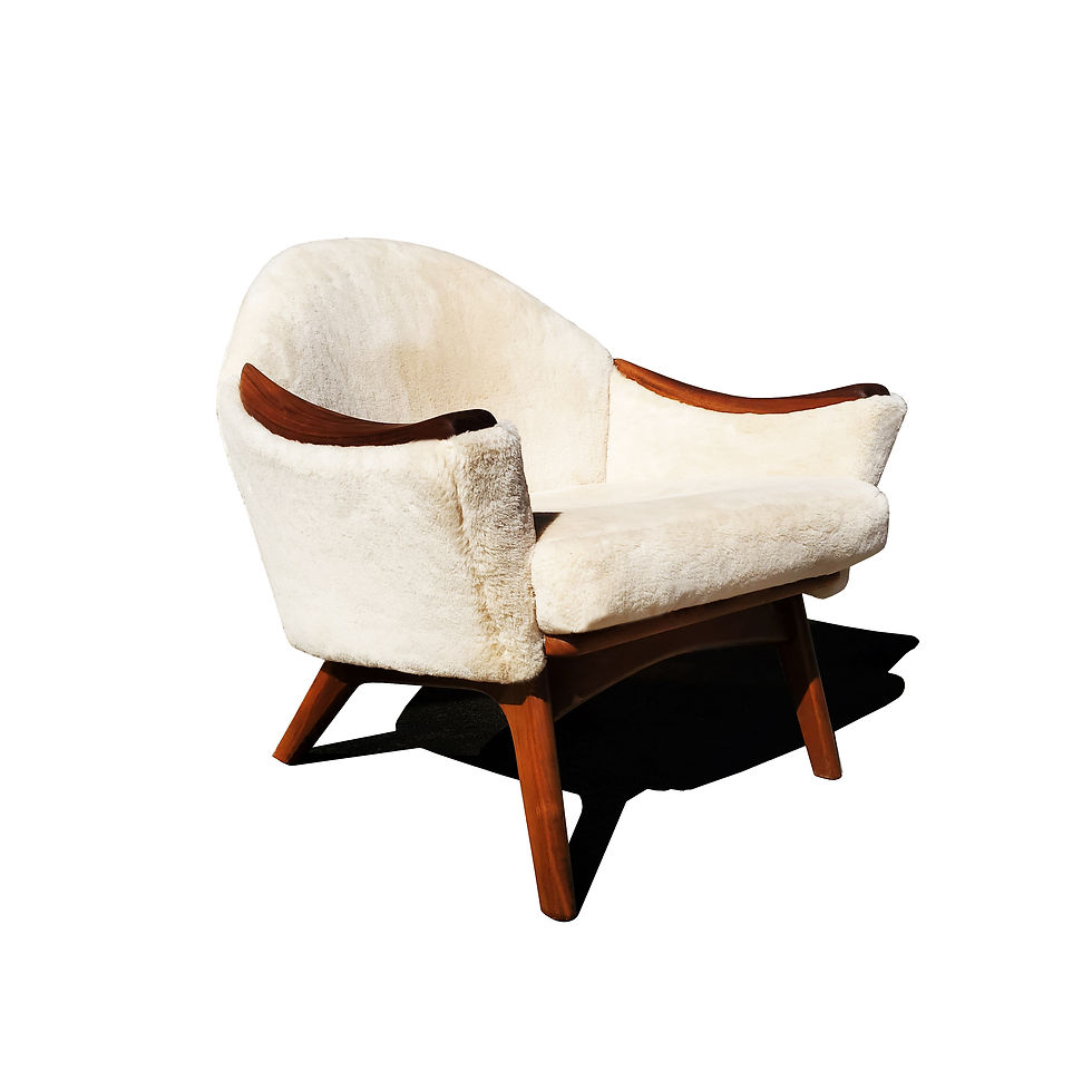 Thumbnail: A pair MCM - lounge chairs by Adrian Pearsall for Craft associate