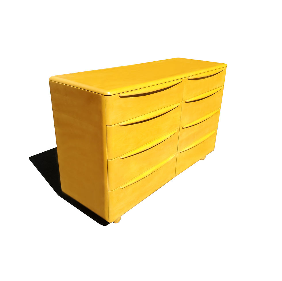 Thumbnail: A mid-century modern MCM Heywood Wakefield Dresser / Credenza / Chest of drawers