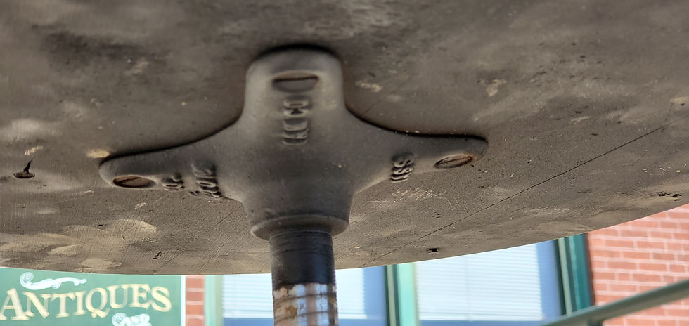 Thumbnail: An antique piano stool