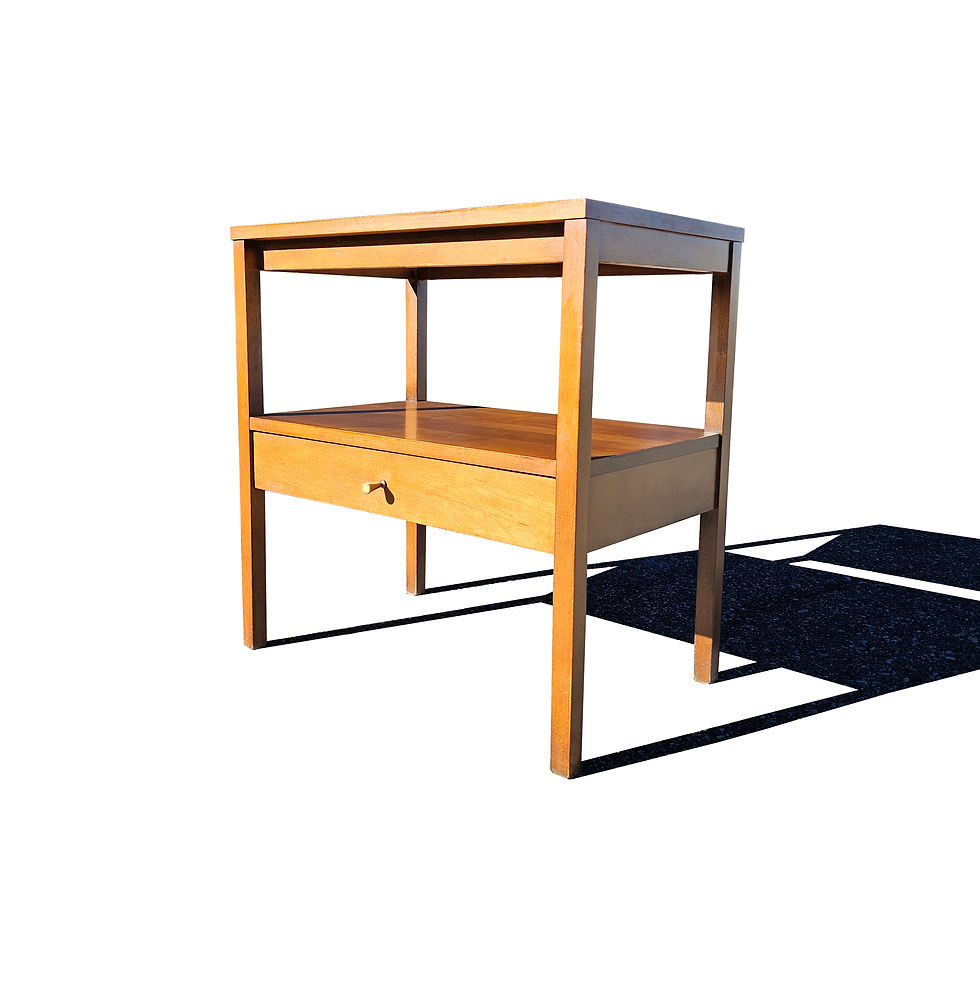A mid-century modern Paul Mccobb night stand / side table