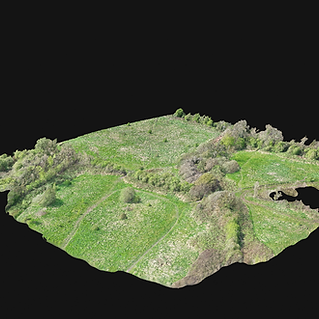 a 3d terrain model