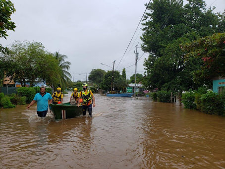 Cierre de carreteras y afectaciones por lluvias en Costa Rica