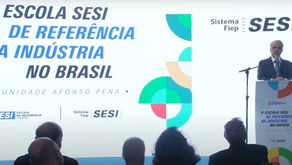 Primeira Escola SESI de Referência do Brasil é inaugurada no Paraná