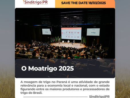Paraná entre os maiores produtores e processadores de trigo do Brasil.