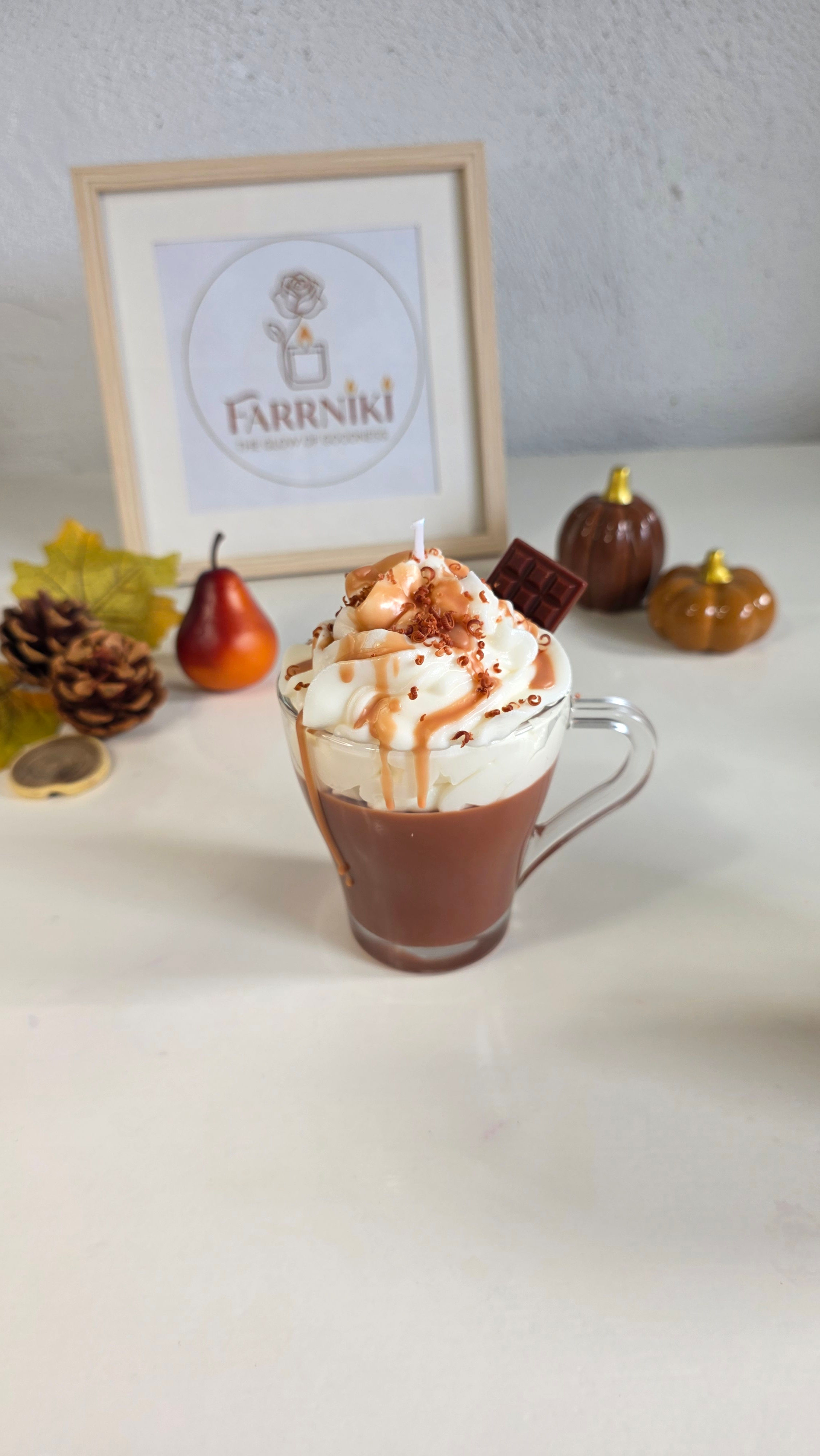 Salted Caramel Hot Chocolate Candle