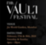 THE VAULT FESTIVAL - JIO WORLD GARDEN, MUMBAI