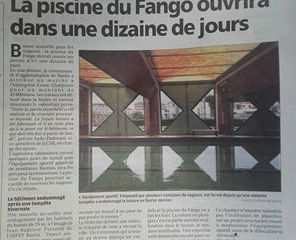 Réouverture de la piscine du Fangu