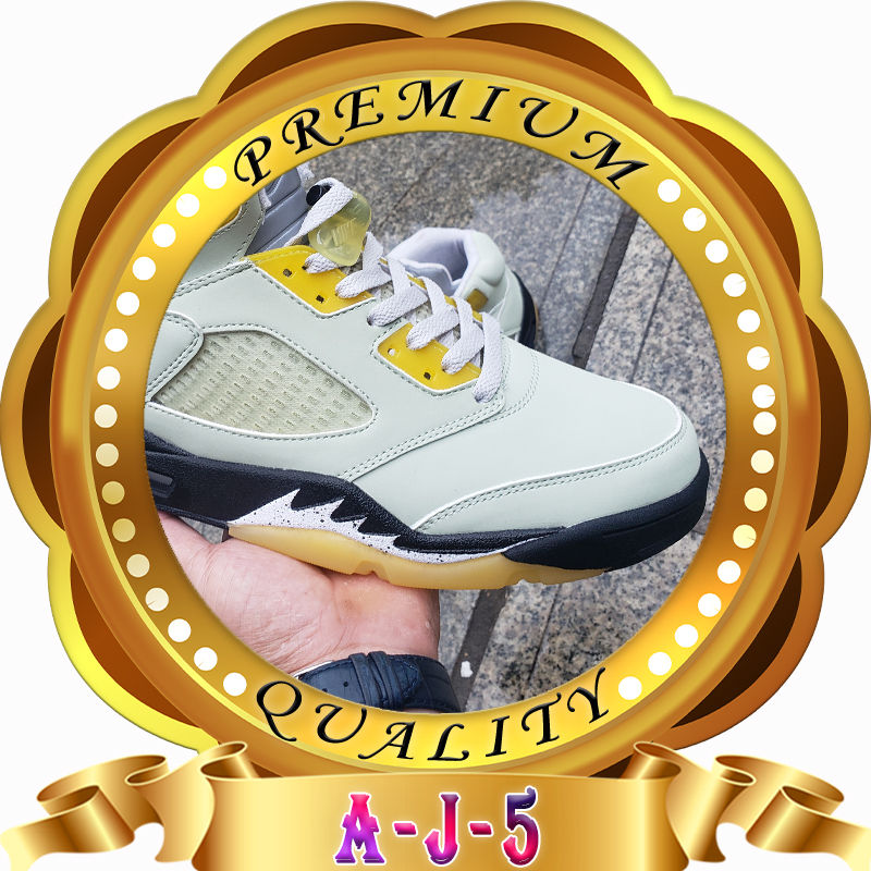 Thumbnail: Premium Quality A-J-5 footwear featuring Retro 5  OG 5s Men Shoes Jordon 5 Basketball Shoes.