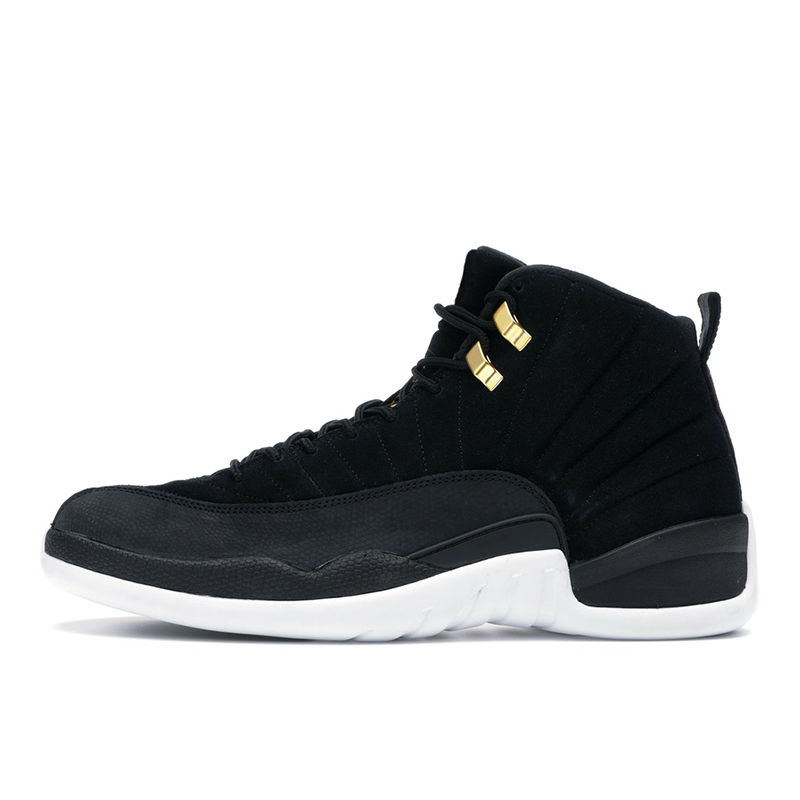 Thumbnail: Black and white Jordan 12 Retro 5 OG 5s Men Shoes Jordon 5 Basketball Shoes.