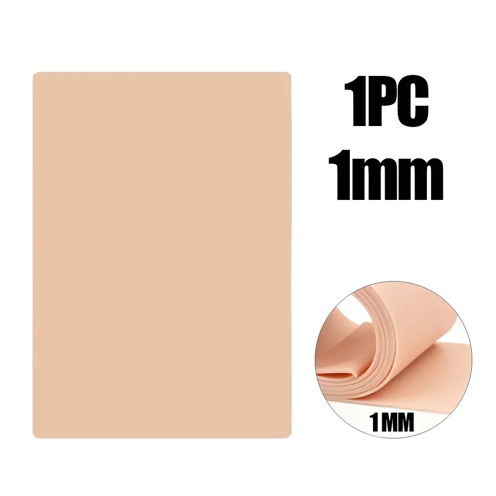 Thumbnail: Silicone Tattoo Practice Skin 1/2/3mm Thick