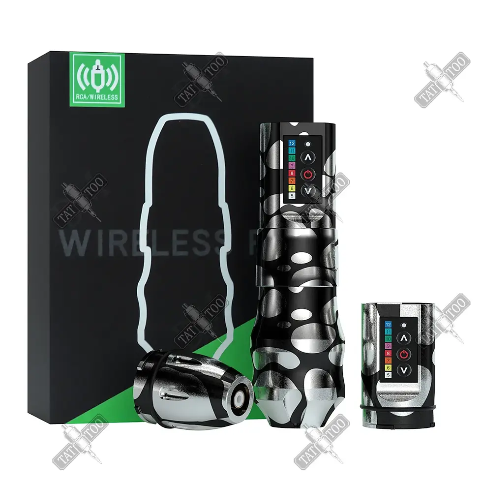 Thumbnail: EXO Wireless Tattoo Machine 4.0 Stroke 2400mAh Lithium Battery
