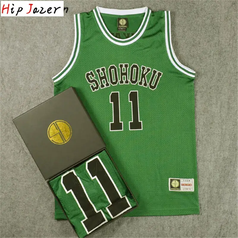 Thumbnail: HipJazer  11# Rukawa Kaede Basketball Jerseys