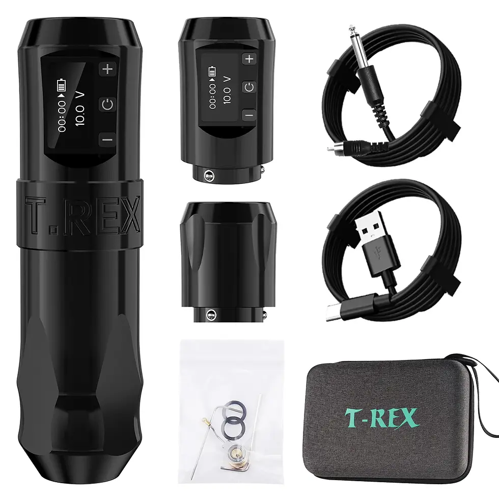 Thumbnail: T-Rex Wireless Tattoo Pen Machine, Rotary Tattoo 1800mAh Battery, 4.0mm Stroke