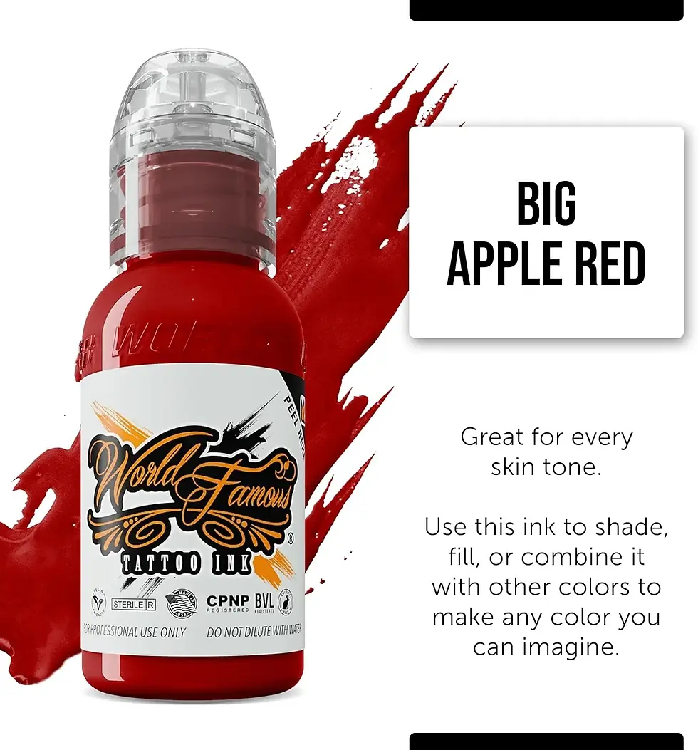 Thumbnail: 17Colors 15ML Tattoo Ink World Famous