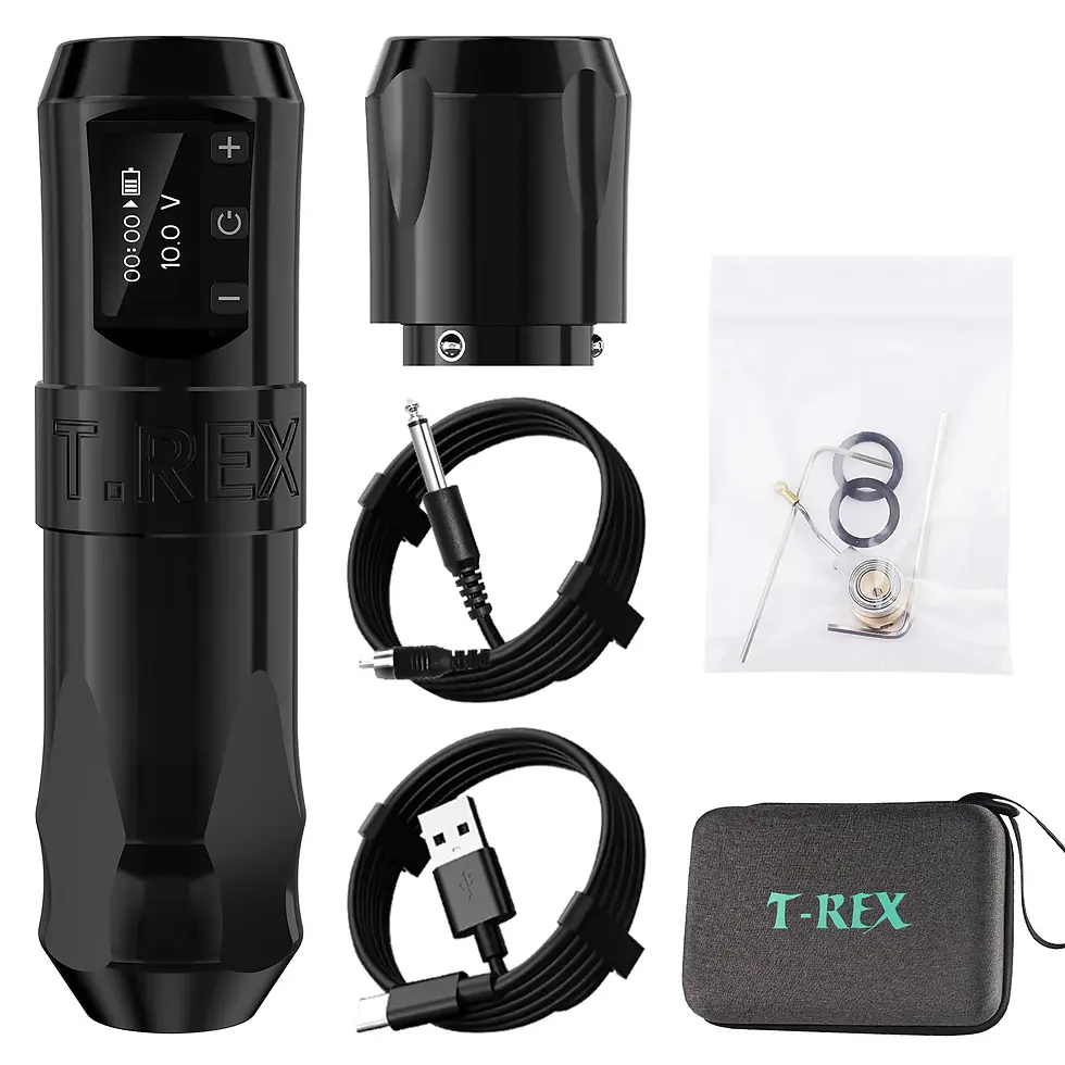 Thumbnail: T-Rex Wireless Tattoo Pen Machine, Rotary Tattoo 1800mAh Battery, 4.0mm Stroke