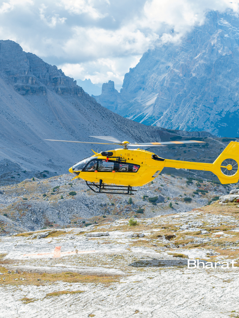 Twin engine helicopter for elections in India 2024 VIP charters 