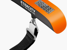 Luggage Scale for Travel Essentials, 110 Pounds, Battery Included