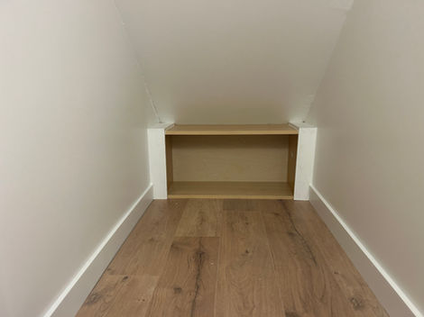 MTC basement under stairs crawl space
