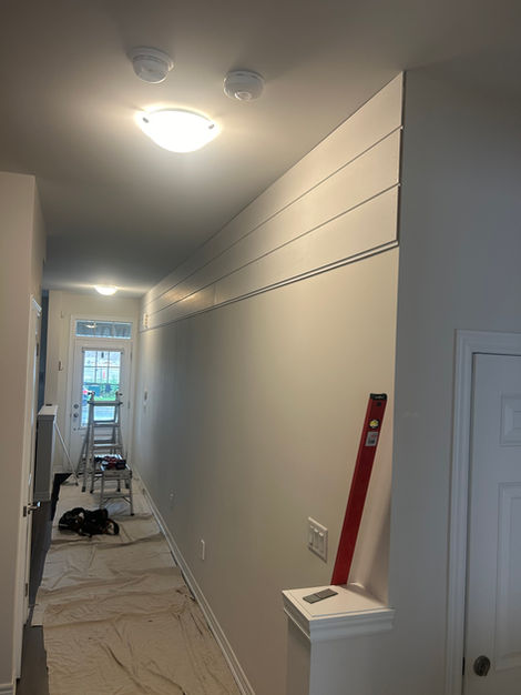 MTC shiplap in progress