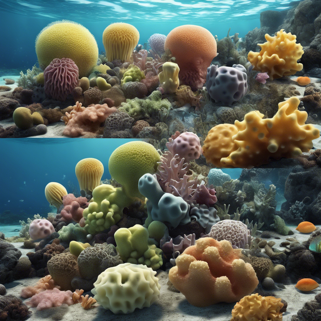 A unique sea sponge