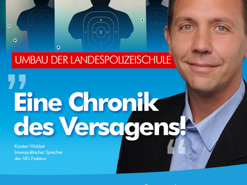 Lage an Polizeiakademie belegt Versagen von Koppers