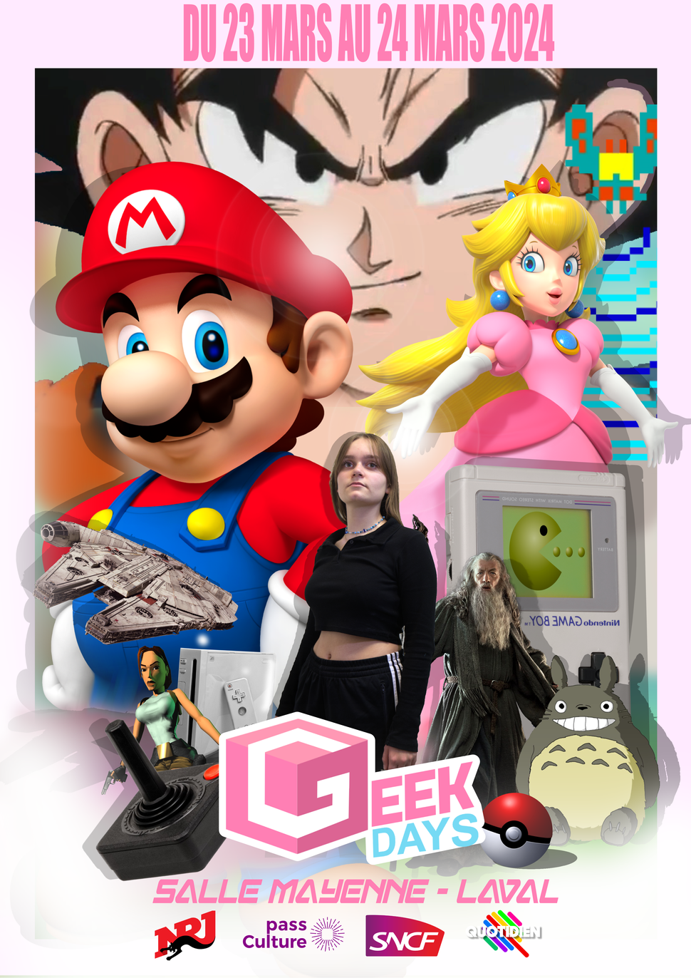 Affiche recto des geek days