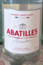 EAU MINÉRALE PÉTILLANTE 50CL "LES ABATILLES"