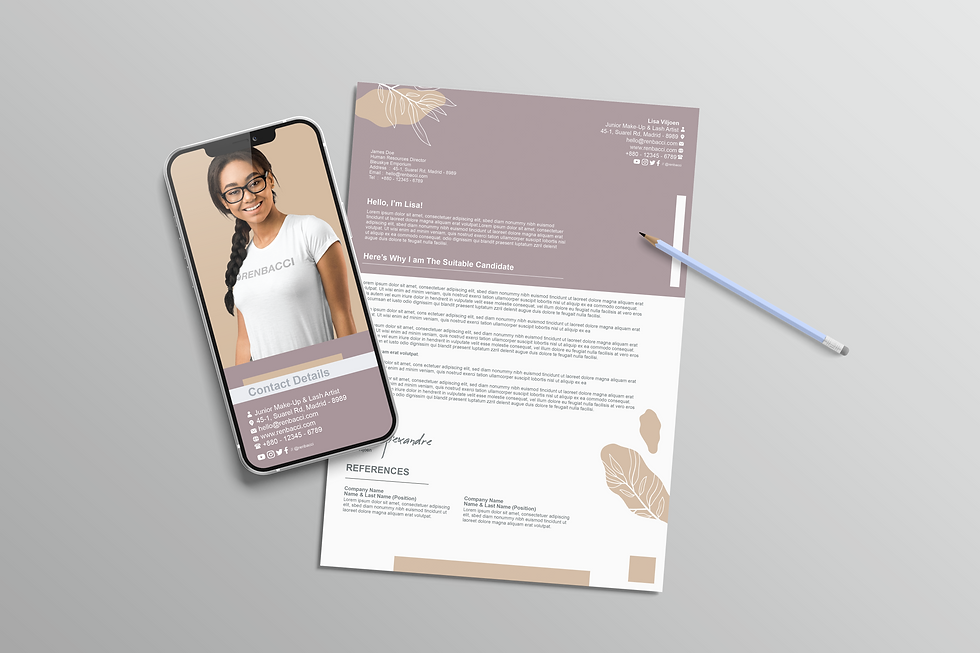 Crimson Beige Personal Brand Kit