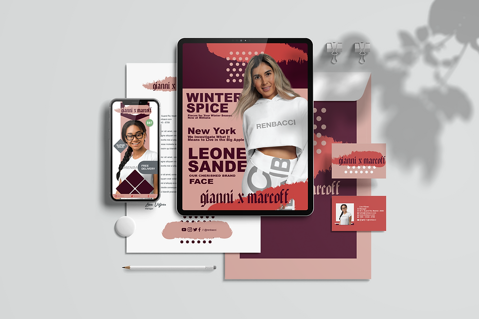 Gianni Brand Stationary Kit