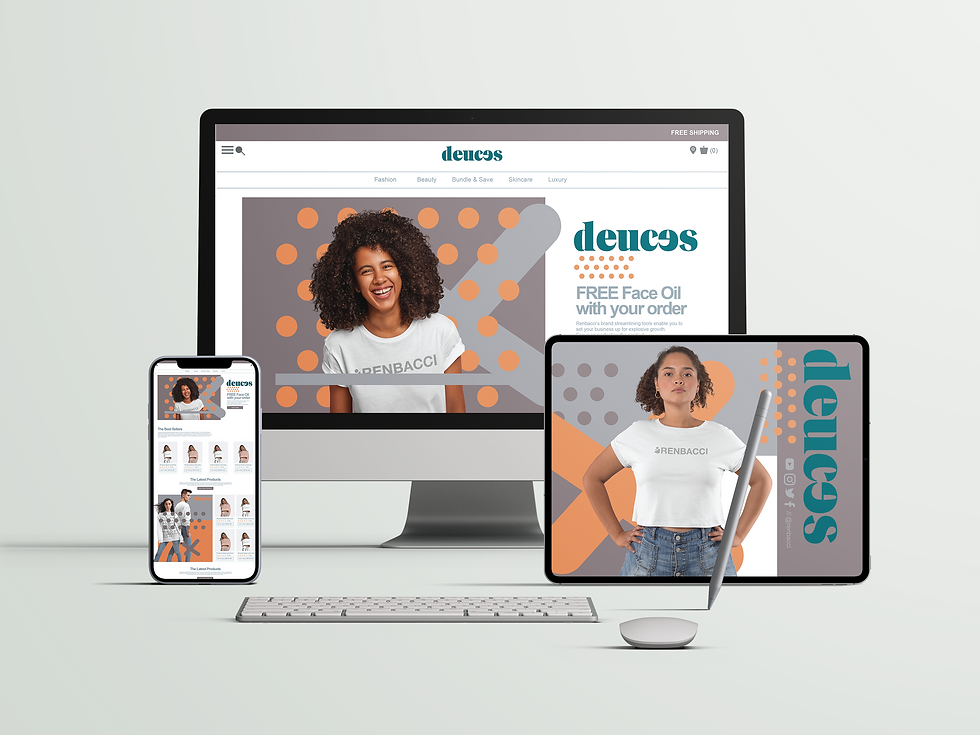 Deuces Brand Stationary Kit