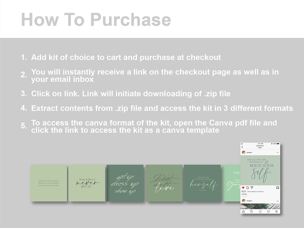 Celery Green Tones SMM Kit