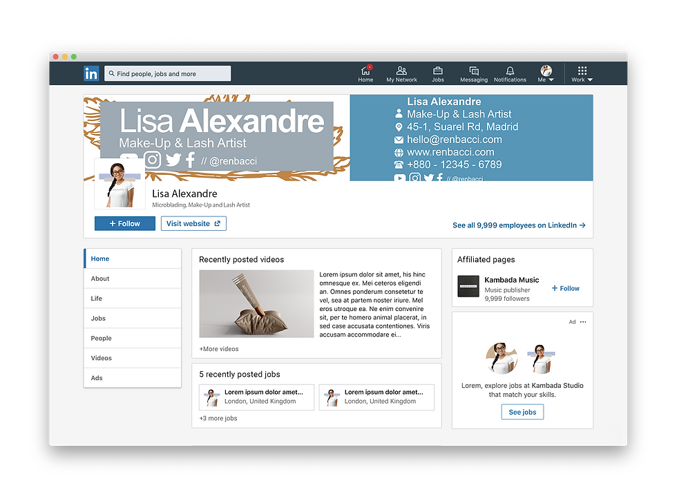 Bangkok Personal Brand Kit