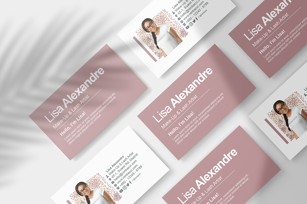 Fire Burgundy Personal Brand Kit