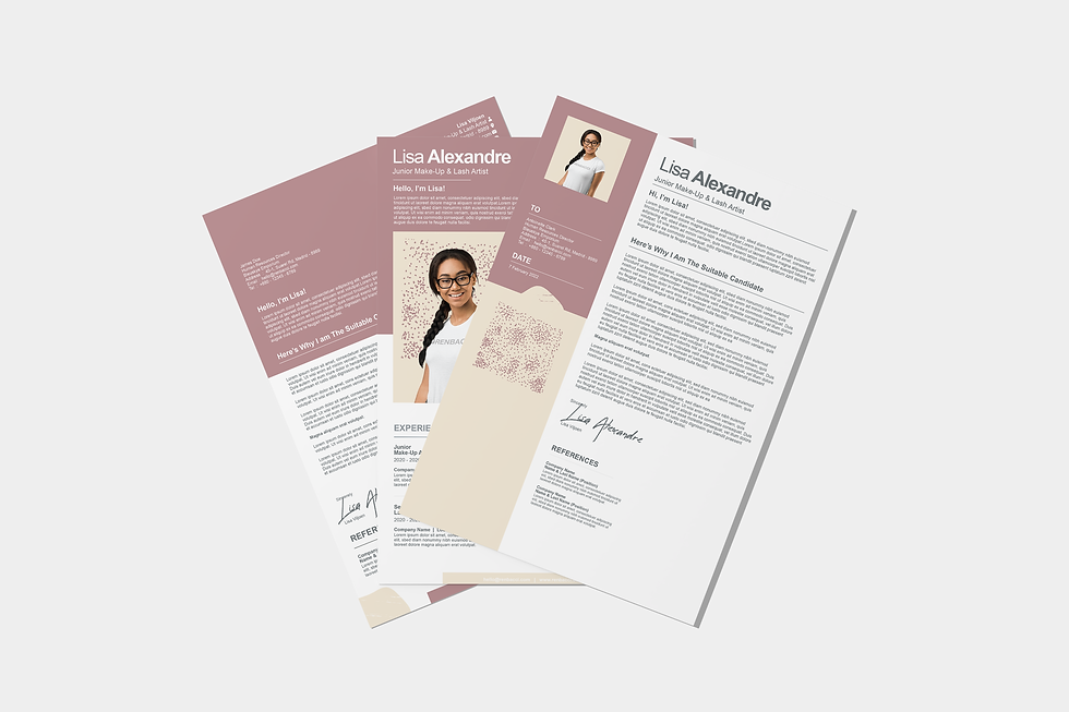 Fire Burgundy Personal Brand Kit