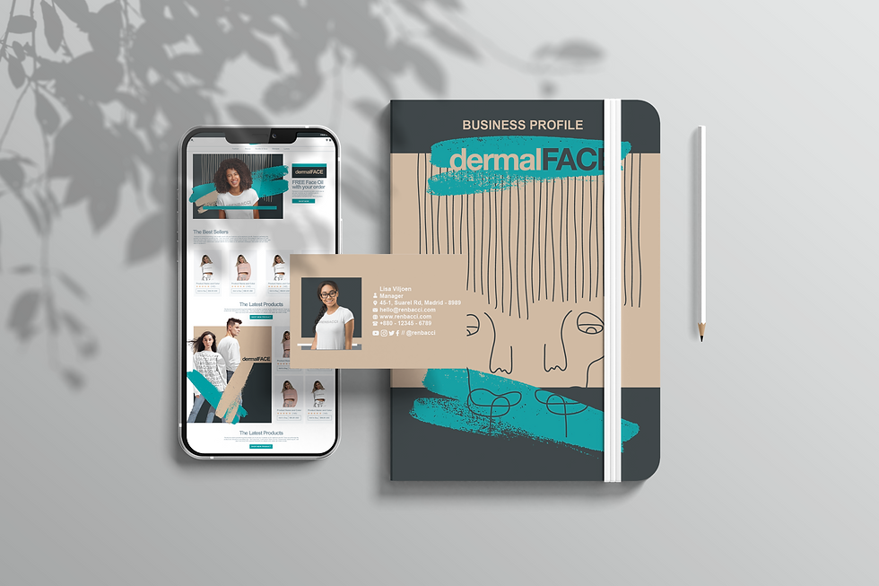 DermalFace Brand Stationary Kit