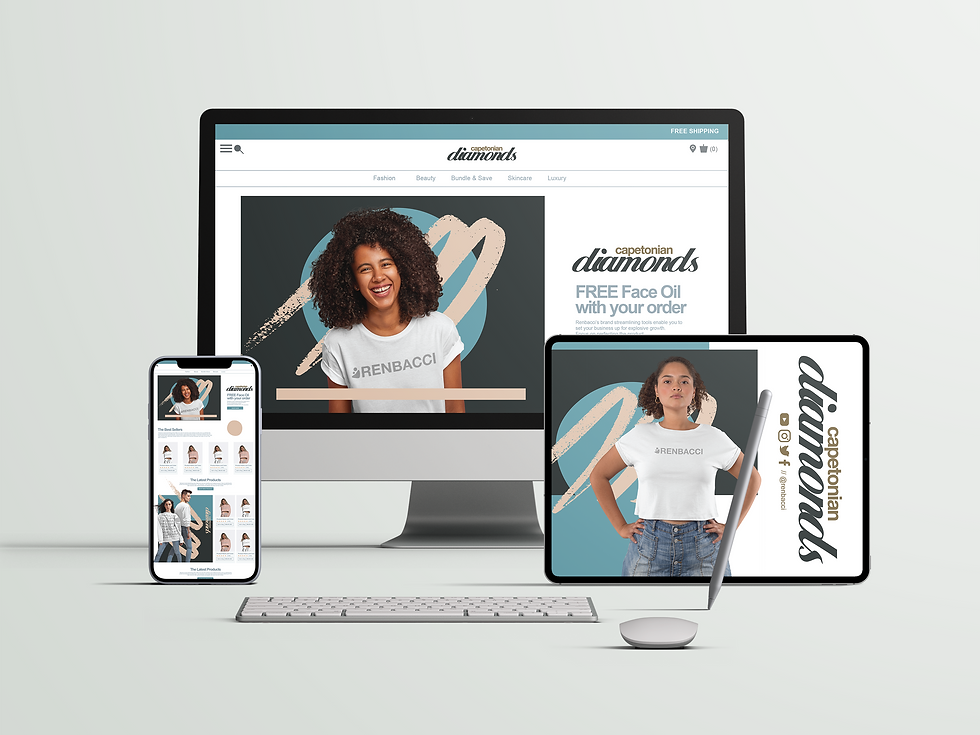 Cape Diamonds Brand Stationary Kit