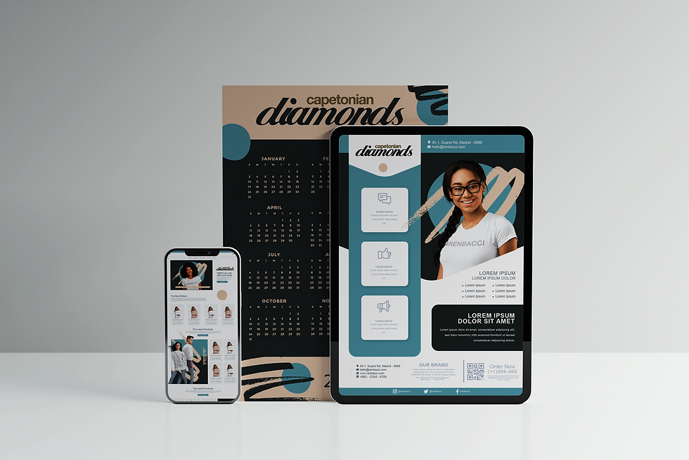 Cape Diamonds Brand Stationary Kit