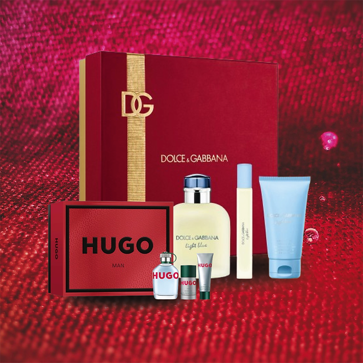 Hugo Boss, and Dolce & Gabbana Fragrance Gift Sets at Woolworths for Valentines 2025