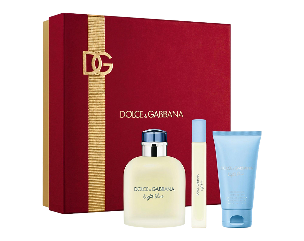 Men's Light Blue Dolce & Gabanna EDT gift set