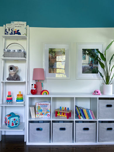 girl's toddler room interior design