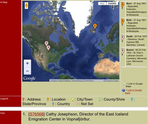 Event Map