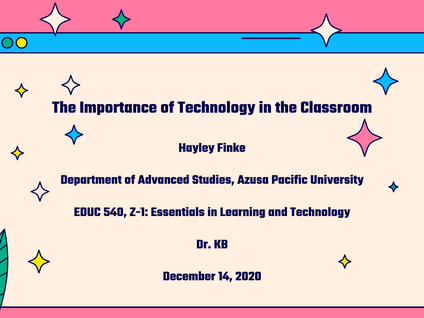 The Importance of Technology